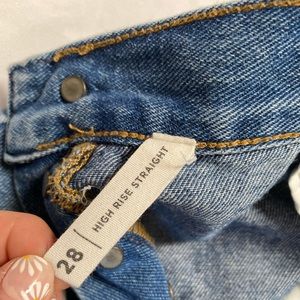 Pacsun Size 28, Straight Leg Blue Jeans